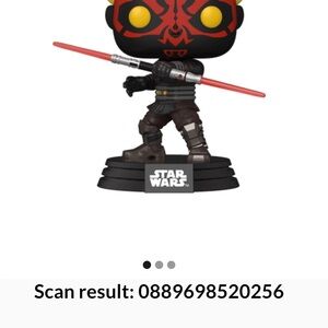 Funko Star Wars Obi-Wan Kenobi Pop Figure with Red and Brown Details